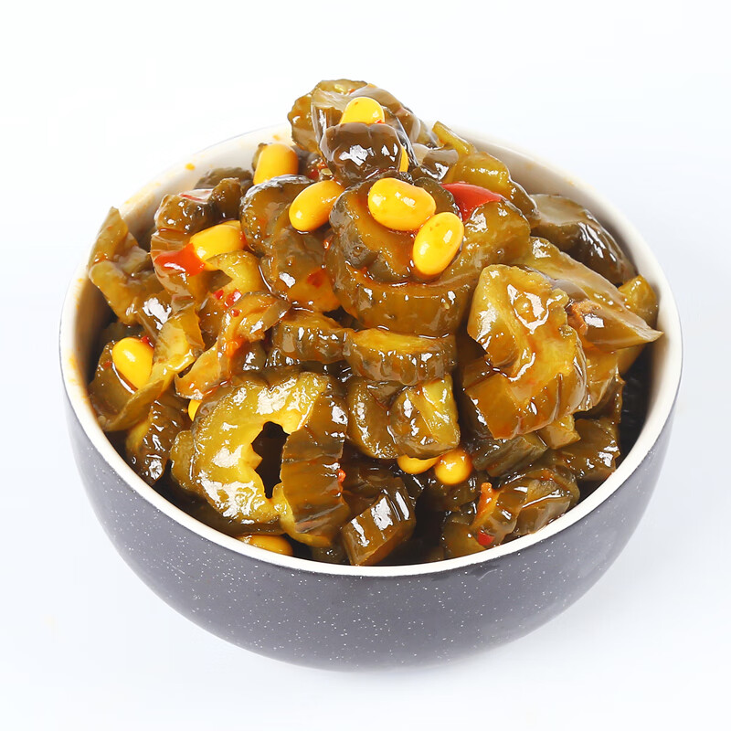 子杺家香甜脆瓜小黄豆酱菜青瓜酱黄瓜即食咸菜脆瓜酱瓜片小菜下饭菜