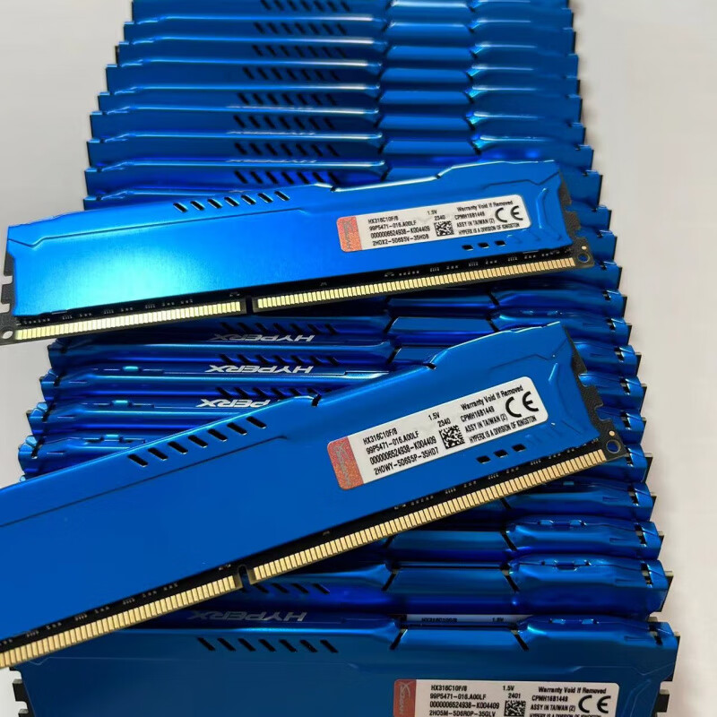 百金顿适配金士顿骇客神条DDR3台式机内存条8G1600DDR31866双通道金士顿16G 蓝色 1600MHz