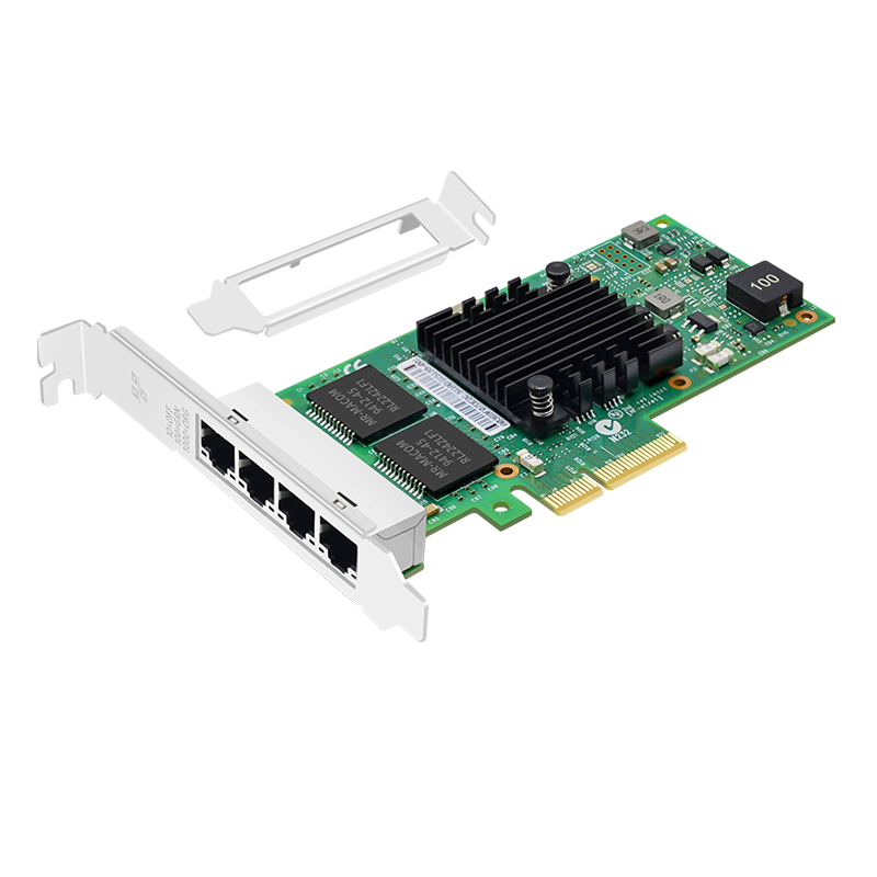 EB-LINK PCIe X4ǧĵIntel I350-T4оƬ˫ڷӾҵ I350-4Tĵ
