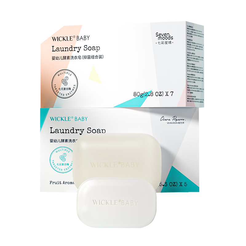 WICKLE Ӥ��ϴ����  ��ɫ��80g*7/��+��Ȼ��150g*5/�� 56Ԫ