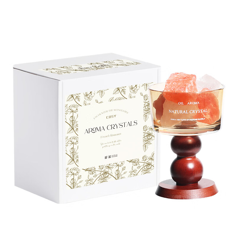 舒居(SHUJUHOME)香薰精油擴(kuò)香石家用室內(nèi)持久晶石擺件香薰石臥室香氛禮物送女生 醒目薰衣草 晶石香氛禮盒