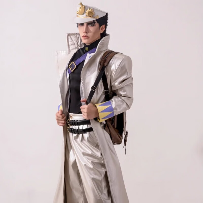 新烁玩具jojo的奇妙冒险 不灭钻石 空条承太郎 cosplay服装二次元卡通