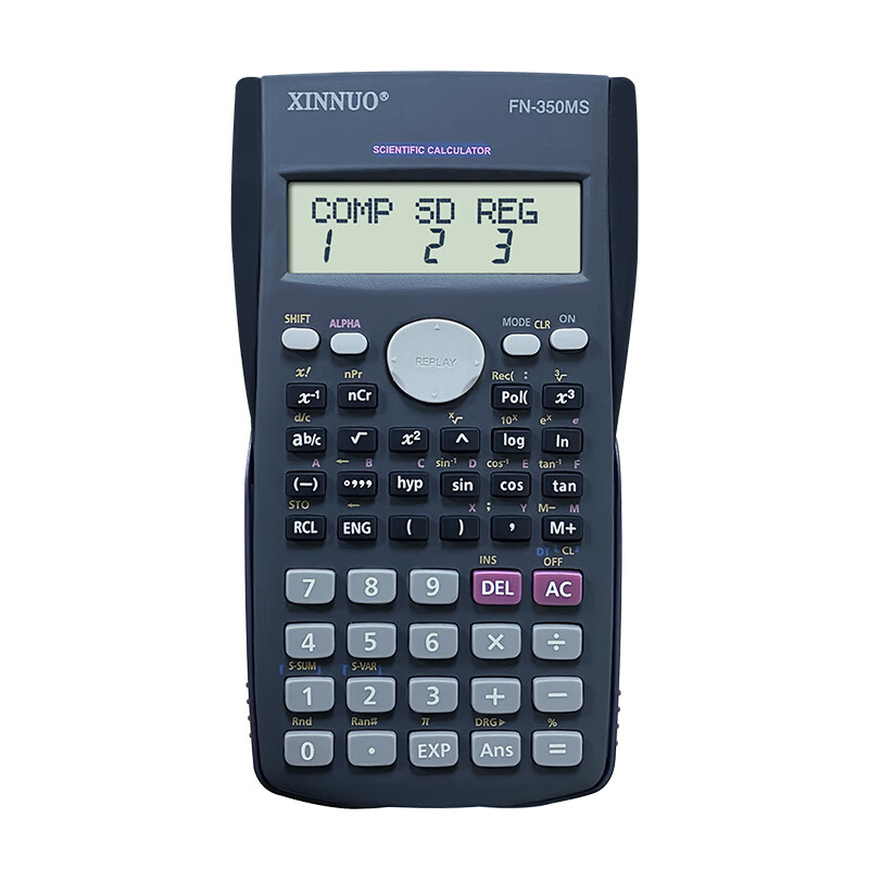 美衣羊fn-350ms统计用计算器多功能三角函数计算机学生考试辅助学习 FN-350MS