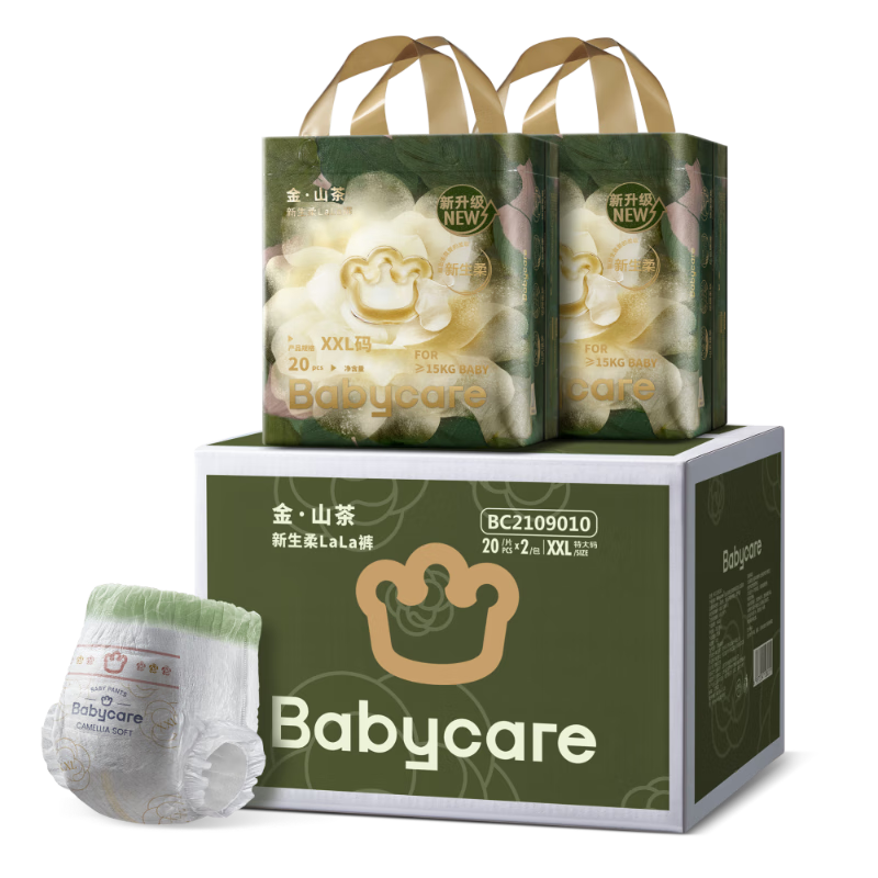 babycare��ɽ�軨���������װXXL20Ƭ*2(>15kg)����Ӥ����ʪ��װ