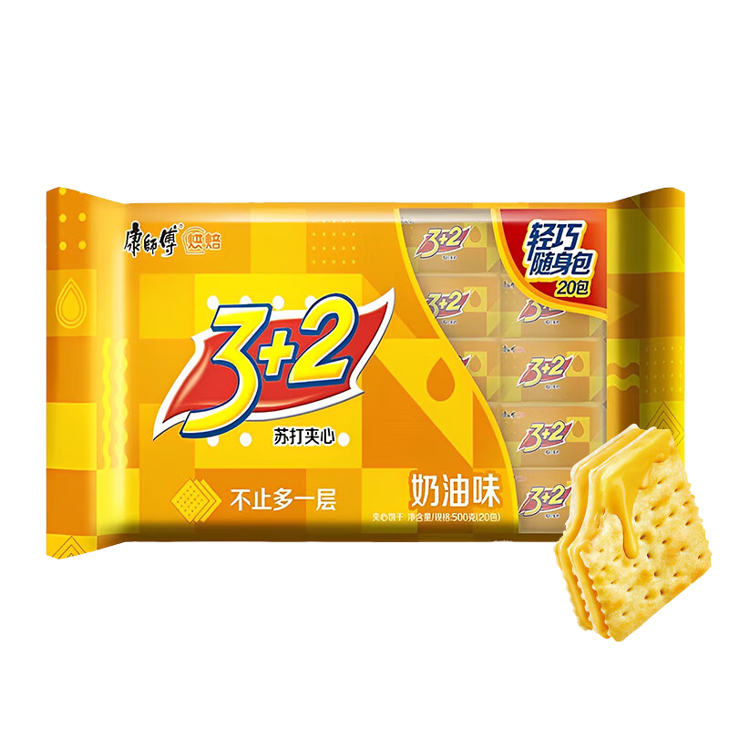 ��ʦ�� 3+2�մ���ı��� ����ζ 500g 18.72Ԫ