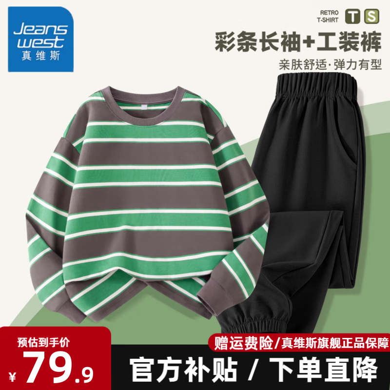 ���ڲ�������ά˹��ͯ��װ�����2025�¿��д�ͯ�����ͯ��װ�к��˶����п�ͯװ ����ĥ������ˮ�������װ��02 150 ���Ƽ�68-80�