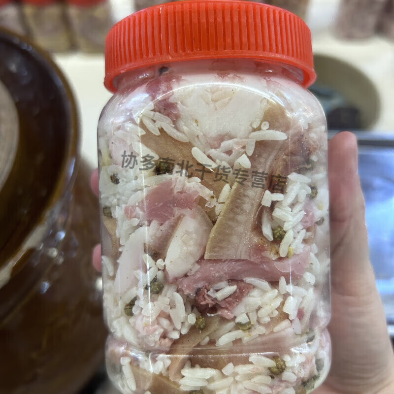 贵州荔波特色美食正宗特产福利酸肉 荔波人都爱吃的腌制酸肉 大米酸肉