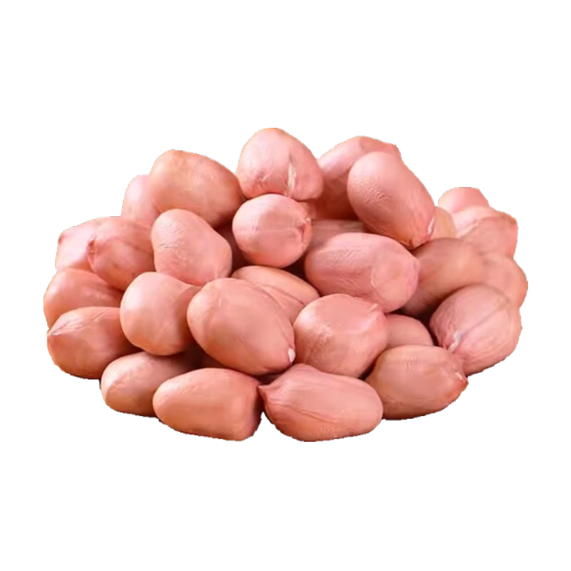 现剥新白沙花生米五谷杂粮粒大米新货花生粉皮大粒花生米无壳 精选大粒 特惠装 200g