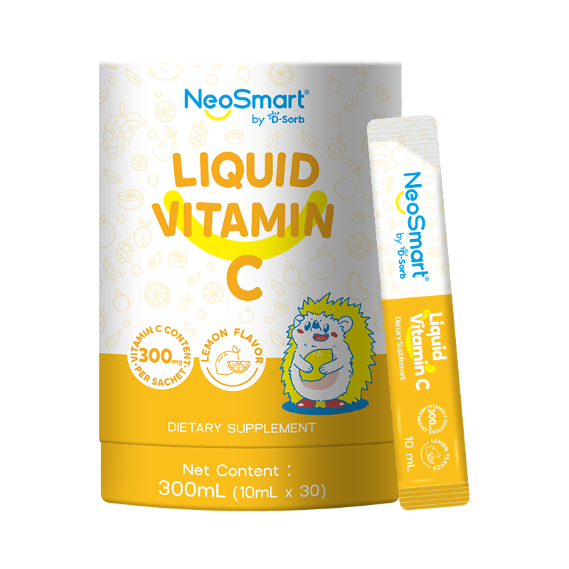 D-Sorb滴适宝 维生素C儿童vc宝宝维生素c婴幼儿抵抗力免疫力 【液体VC条】滴适宝VC 30条*1桶