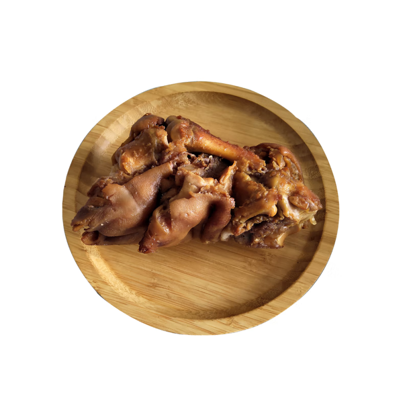 裕昌食品裕昌豬蹄 熟食鹵味哈爾濱美食東北特產(chǎn)熏醬豬蹄拍2個袋裝散裝 【順豐特快】裕昌豬蹄2個ybhz