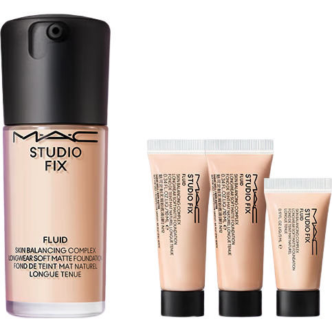 M.A.C【油皮的神】魅可无瑕粉底液控油遮瑕持久不脱妆#N18 圣诞礼物