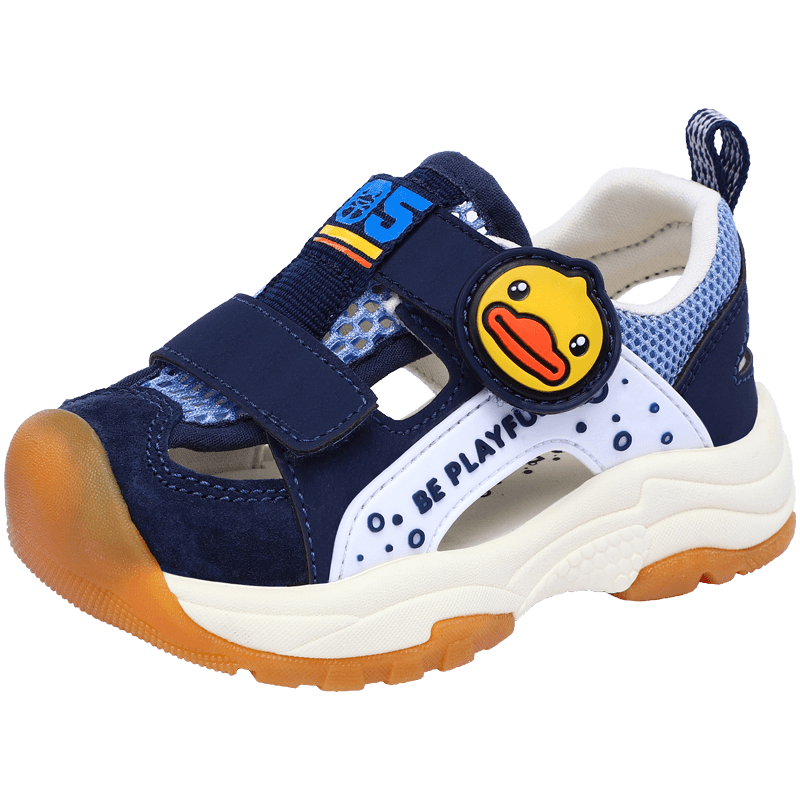 B.Duck品牌凉鞋：全方位脚部保护，防滑防撞舒适夏季款