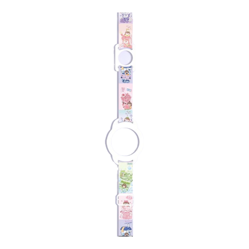 乐往户外露营矿泉水饮料瓶背带水杯水壶挂绳零食系列奶茶缤纷两个装