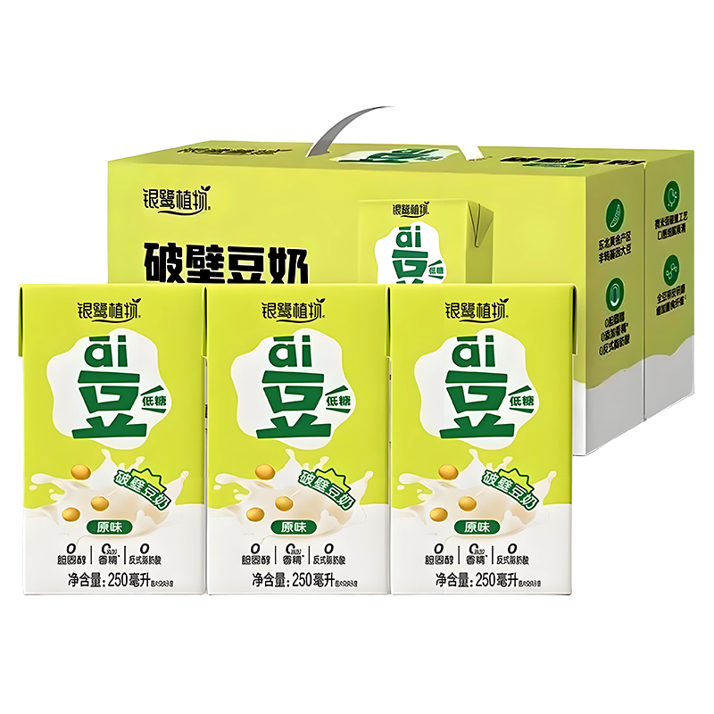 ��������ԭζ����250ml*24���Ʊ�0�㾫ȫ����Ӫ�������ֲ�ﵰ������ ԭζ�Ʊڶ���250ml*24�С����䡿