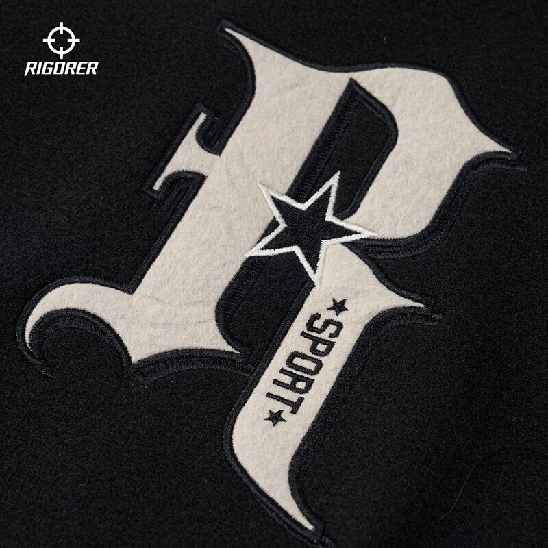 准者棒球服外套春冬新款男女美式复古PU袖刺绣潮流百搭宽松运动夹克男 枣红紫 【常规款】 3XL (190)