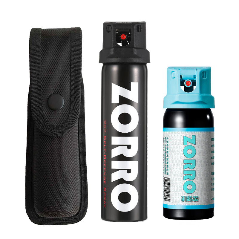 佐罗（ZORRO）防卫器剂防身防狼防卫剂 防狼神器房车用品组合礼盒（三）