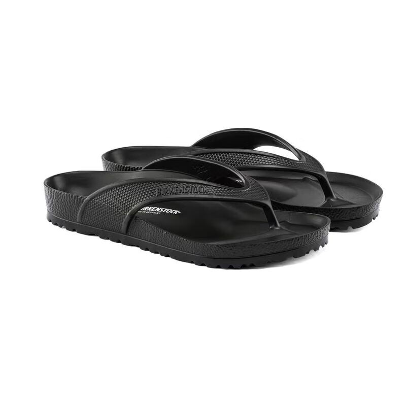 BIRKENSTOCK人字拖鞋運動(dòng)涼鞋輕便Honolulu系列男女同款夏季2025新款防滑鞋子 黑色 36