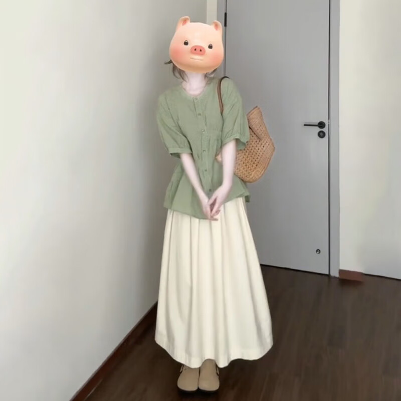 FOURDATRY��ϵ�����ɳڸ���ɫ���ƶ������Ůѧ����ɫ����ȹ��װ ��������ɫ#4008 S