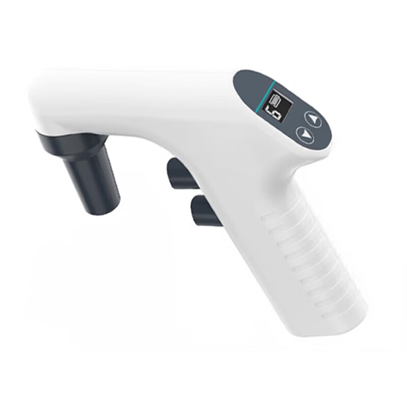 初构想电动移液枪实验室 自动助吸器移液泵 大容量电子移液器数显可