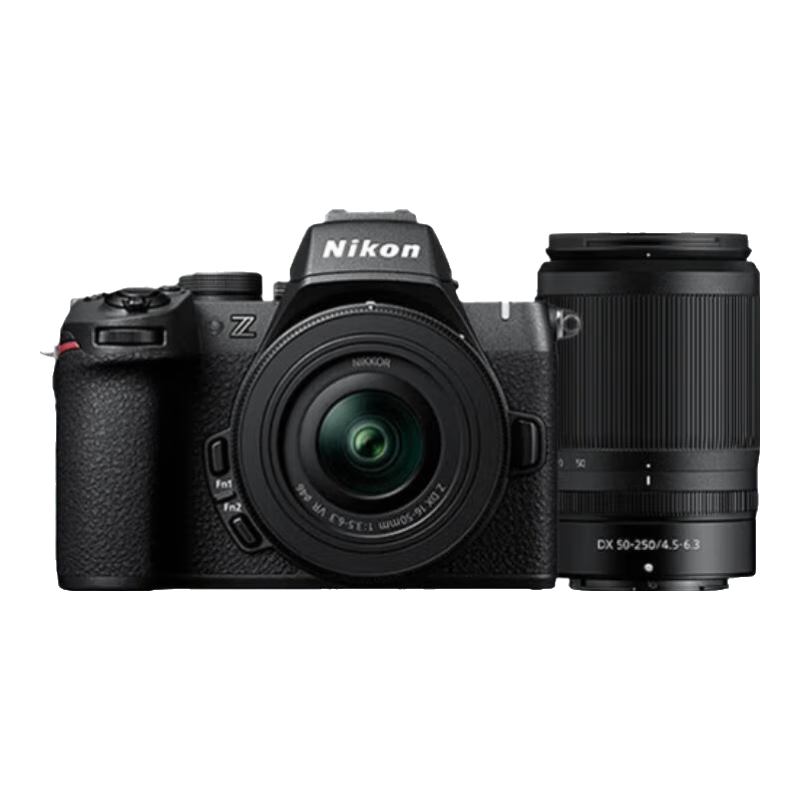 �῵Z50II ΢����� Vlog���ĸ����޷���������� ��¼4K N-log�෭������Z50���� Z50II(16-50+50-250)˫��ͷ��װ �ײ��������Ĵ��� 128G��+���õ��+��ɫUV��