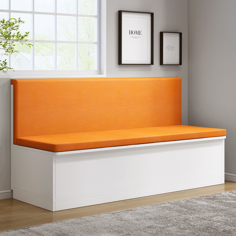 卡座沙发小户型客厅抽屉储物柜地柜家用卡座餐桌组合转角可定制官 1米长单抽送货上门