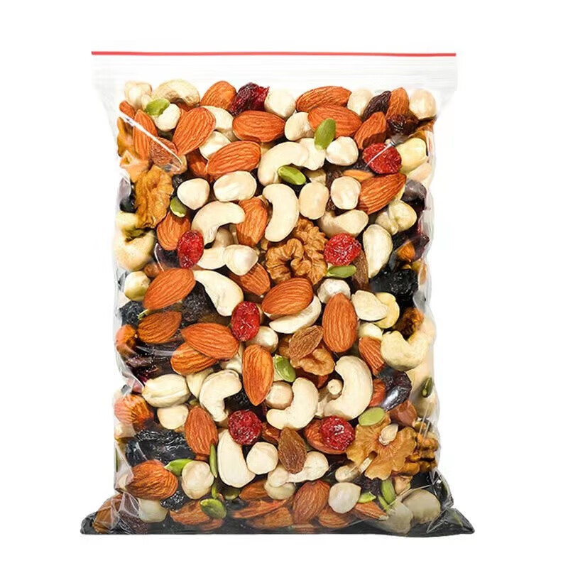 每日坚果袋装零食葡萄干红枣干偏多（拍5共1000克按500克*2发货） 每日坚果200g*5袋