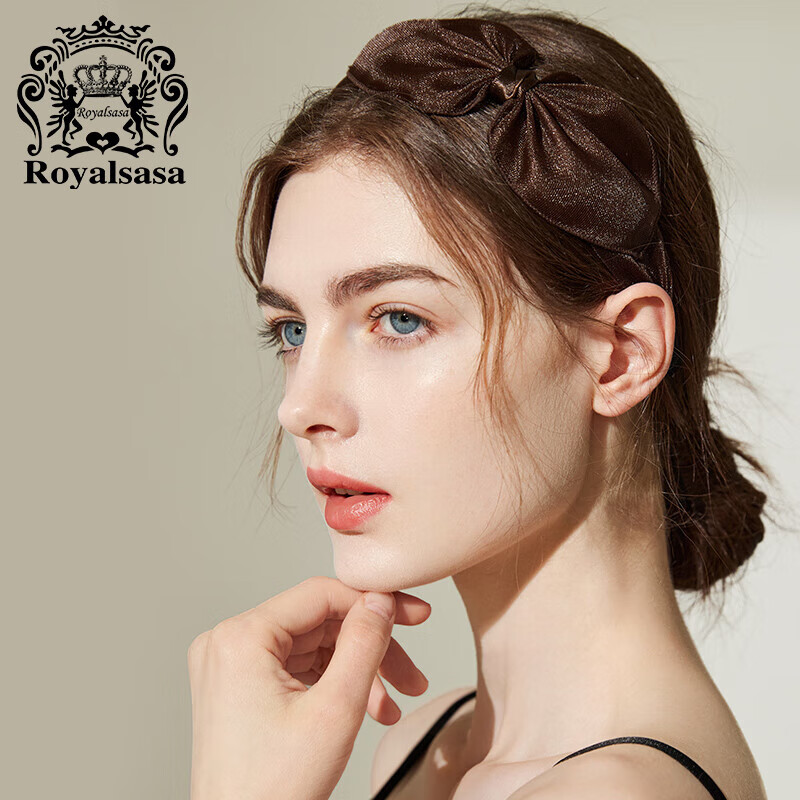 Royal sasa皇家莎莎头饰甜美发带小清新洗脸发箍轻便发卡头箍盘头发饰