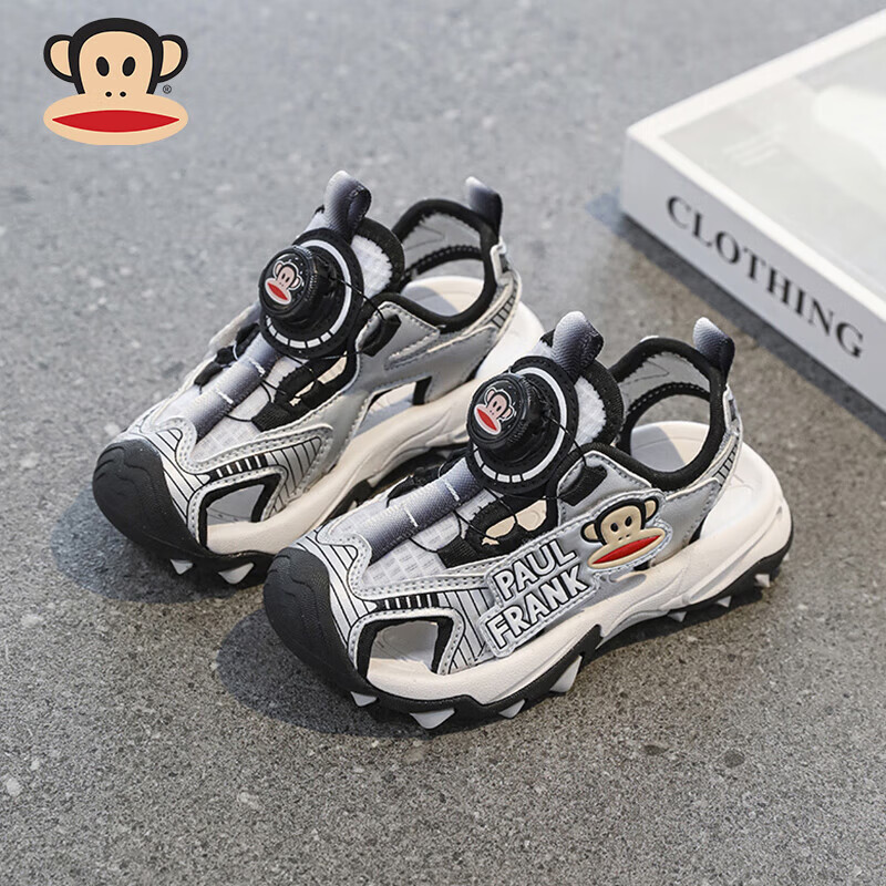 �����ͯЬ��ͯ2024�ļ��¿��ͯ��ͷ��Ь������ײŮͯЬ������ĥɳ̲Ь ����ɫ ����ͷ� 26 ���ʺϽų�15.9)