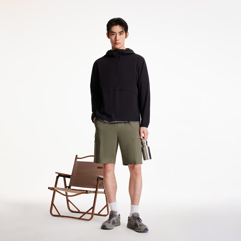 杰克·琼斯（JACK&JONES）春秋外套男士休闲夹克合集 2252SP005黑色 S 170