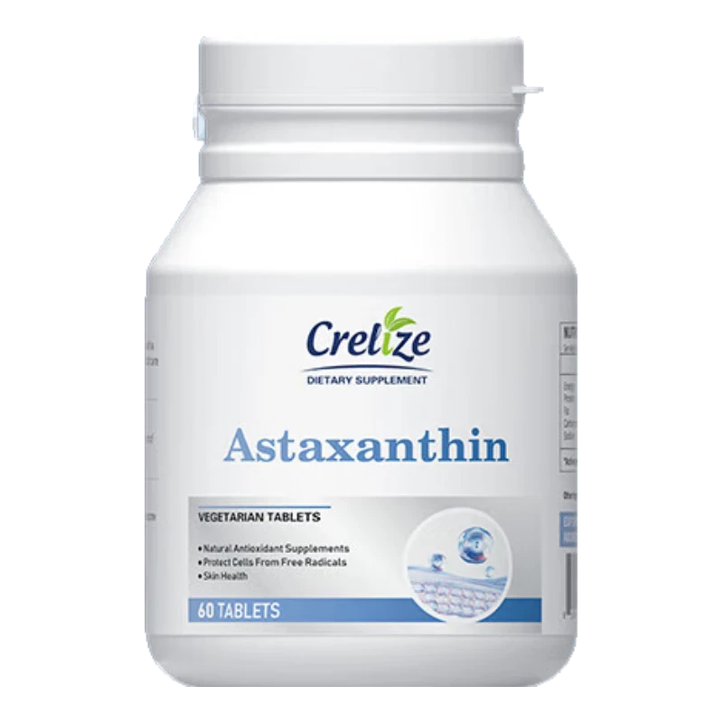 CRELIZE美国进口虾青素红球藻保鲜亮肤御龄氧化美白丸美容养颜焕亮1瓶