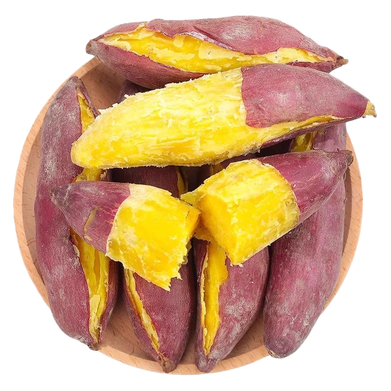 京觅 陕西板栗红薯 净重4.5斤 单果200g起 地瓜蜜薯红苕 新鲜蔬菜