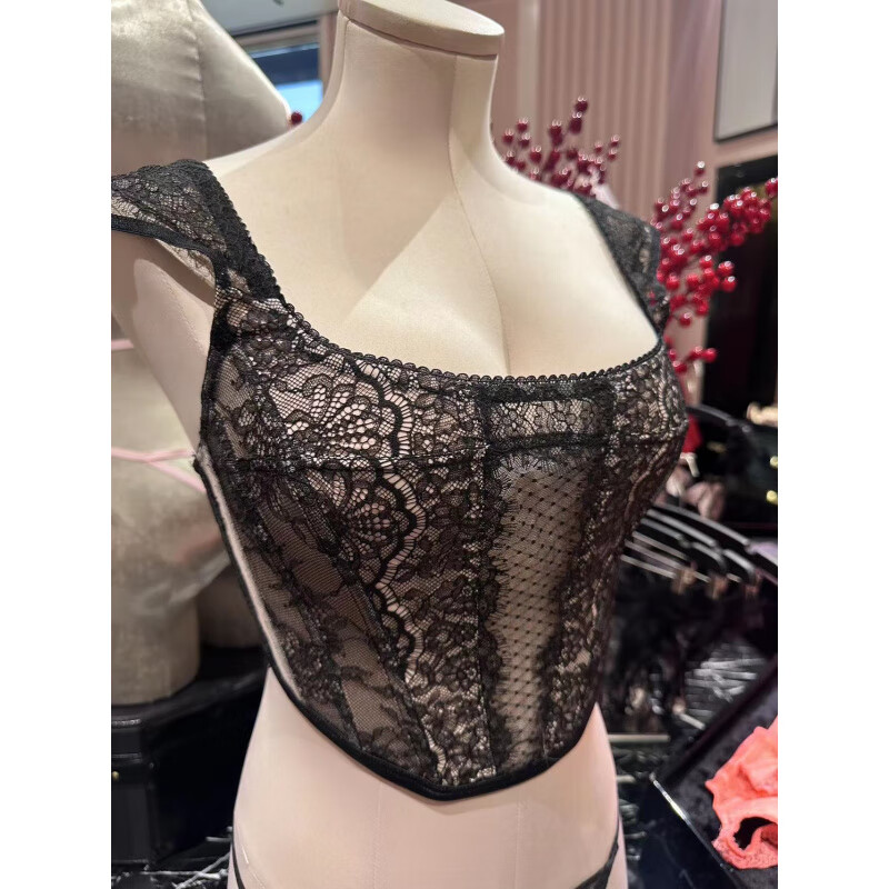 維多利亞的秘密（Victoria’s Secret）天使蕾絲 塑身衣 塑身上衣 魚骨胸衣 文胸 單件文胸 XS (32a 32b 32c 國(guó)內(nèi)現(xiàn)貨)