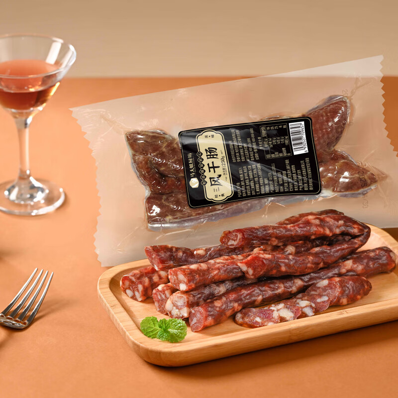 【旗舰店】马大姐厨坊 哈尔滨经典风干肠 250g*4袋