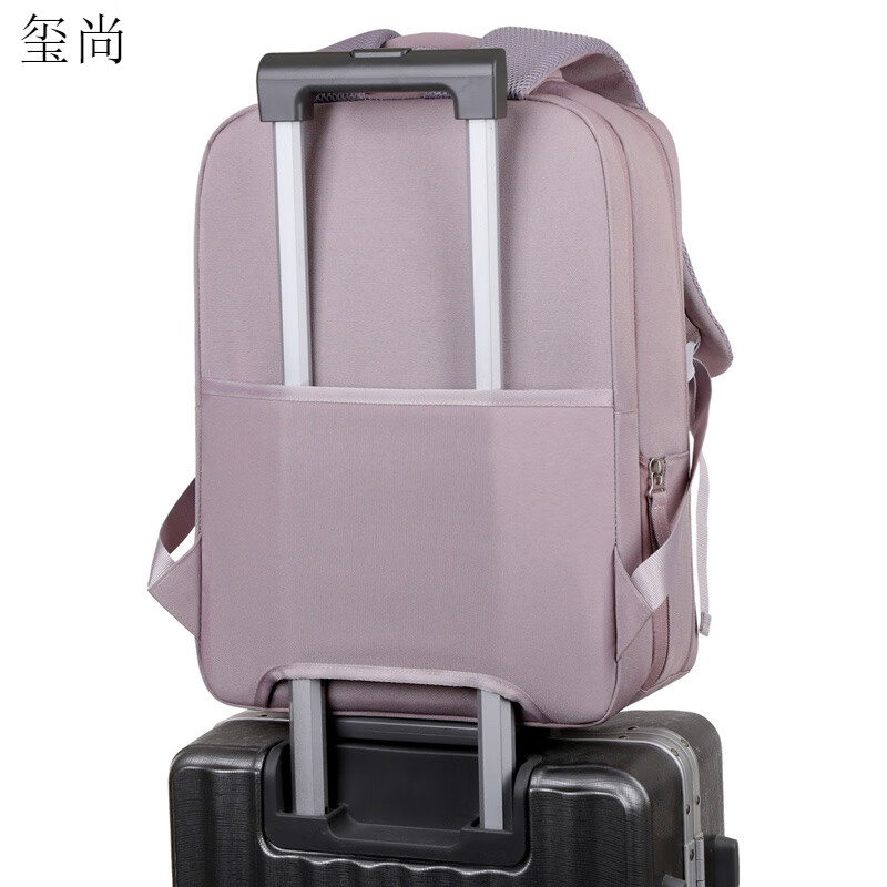 玺尚适用于华硕无畏16/PRO16电脑包无畏Pro15/16/17寸笔记本双肩背包 升级新款象牙白+黑色无畏黑字 气 17.3英寸 可放全键盘