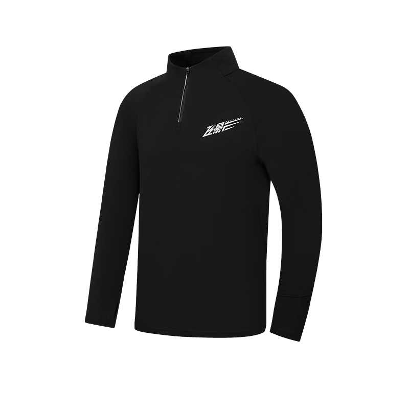 乔丹飞影PB莫代尔羊毛长袖男专业马拉松长T上衣跑步训练T恤衫