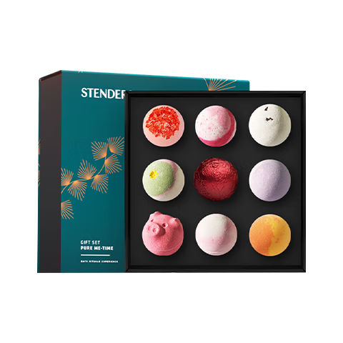 施丹兰（STENDERS）【囤货装】浴盐泡澡球9球礼盒  泡脚球泡泡浴精油球 热门商品礼物 555元