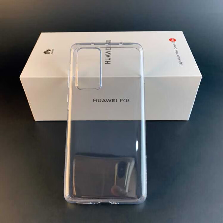 华为（HUAWEI）适用于华为P40pro透明手机壳 P40原配透明软壳 保护套 原配透明壳 华为P40