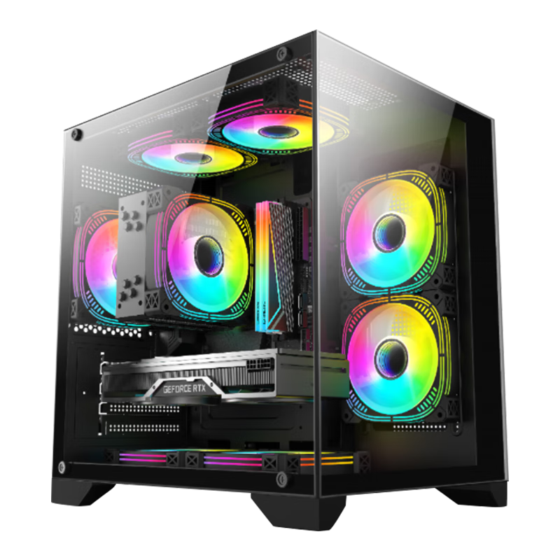 CZZi5 /13400F/RTX4060TI/5050独显电竞游戏 直播设计渲染主机 电脑台式机 组装电脑主机家用办公整机 套餐3：i7级/16G/750/畅玩主流游戏 主机