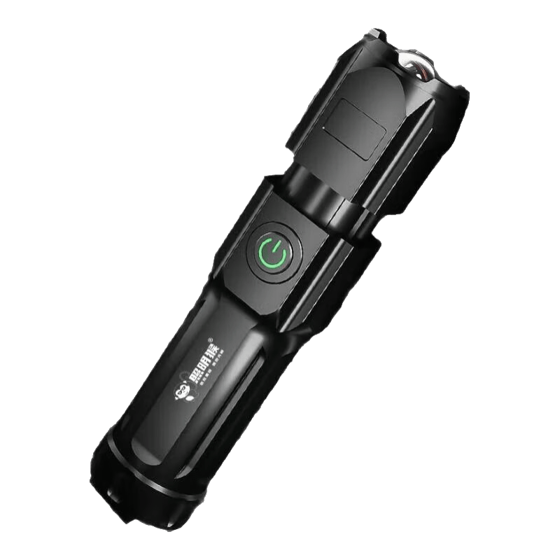 强光手电筒超量长续航变焦远射手电筒小型家用应急户外穿天炮潮流 【活动款】变焦户外专用