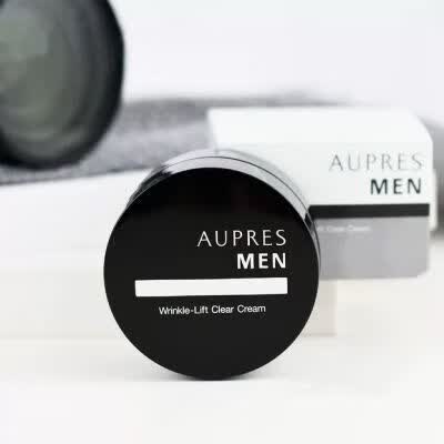 欧珀莱（AUPRES）专柜男士俊士抚纹亮颜霜50克面部乳霜滋润保湿抗皱干燥 专柜正品欧珀莱男士俊士抚纹亮颜