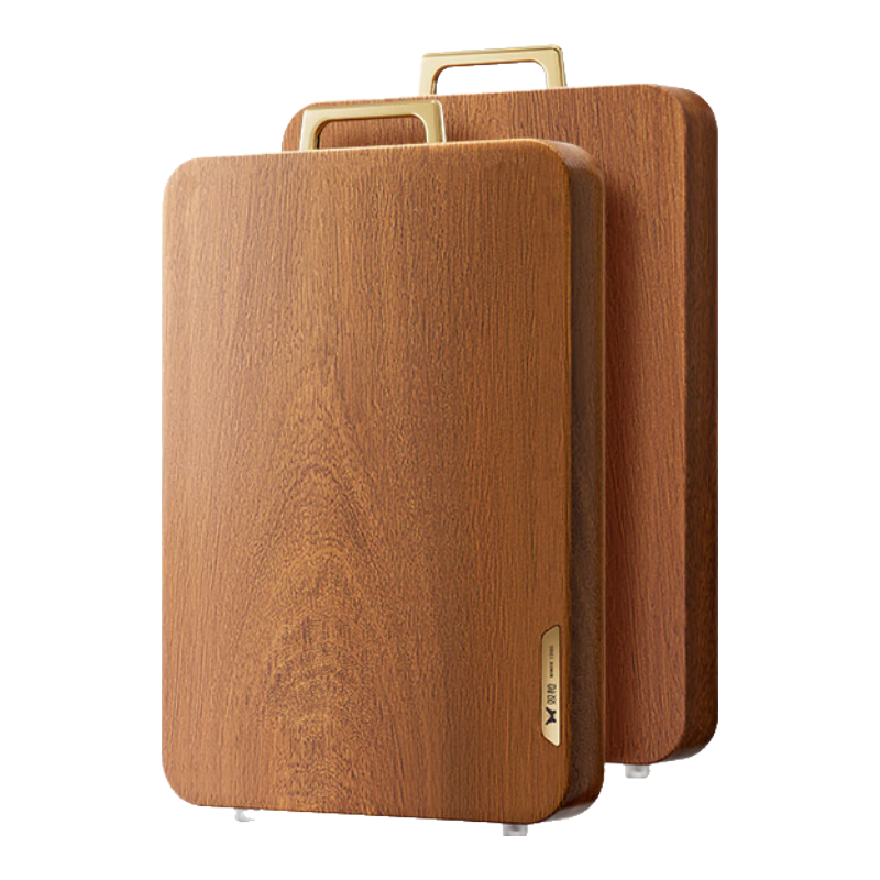 双枪整木金标非洲花梨木切菜板实木菜板防霉抗菌家用食品级案板砧板 【金标加厚】33*22CM-单人款