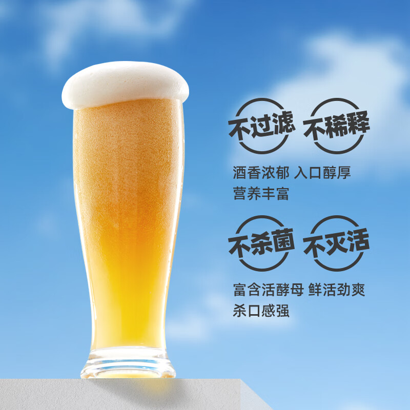 川渝精酿啤酒500ml/罐 夏日必备原麦汁浓度8.0°P 自然酿造 畅饮无忧 尝鲜精选 500mL 6罐