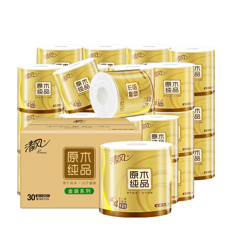 Breeze  ԭľװ125g оֽ 4 30 49.9Ԫ