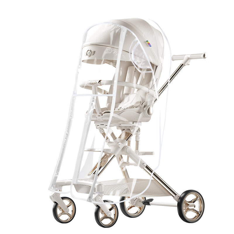 playkids遛娃神器防風(fēng)罩透明嬰兒推車雨罩通用配件X3X5X6X7 雨罩