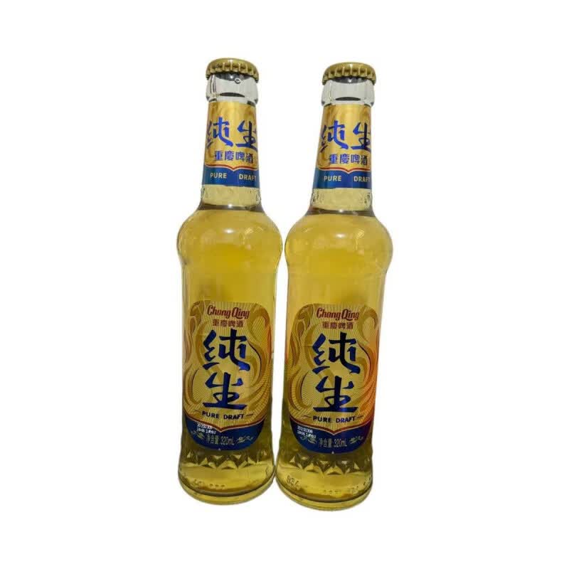 重庆纯生啤酒320ml*24瓶整箱发货 * 320ml 24瓶
