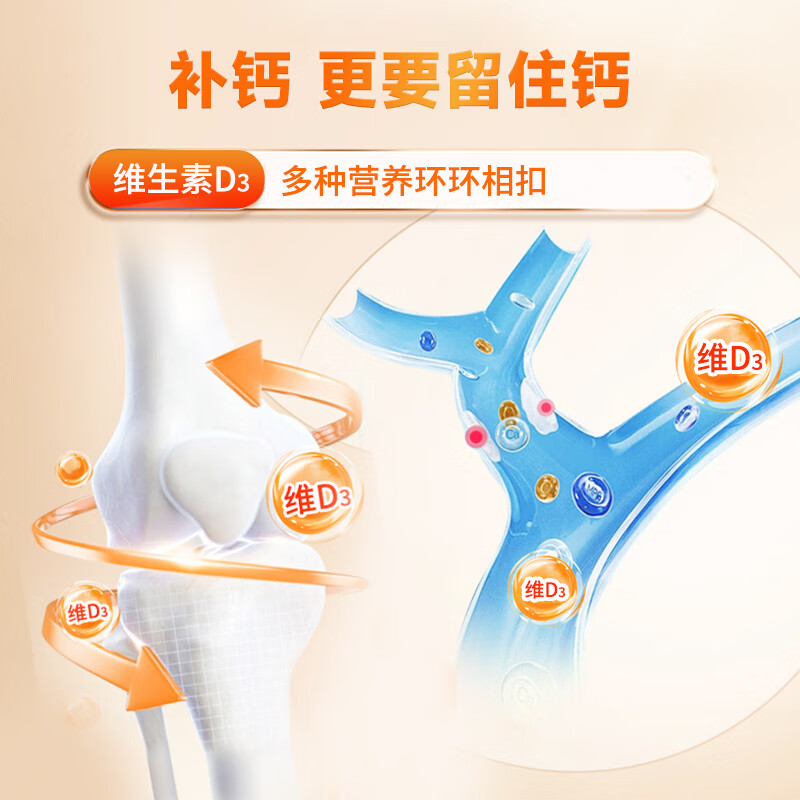 江中 氨糖 鲨鱼软骨 中老人运动 保护关节改善骨密度 钙片 维生素DK 送礼推荐【孝敬爸妈】120片/共4盒+礼袋送礼