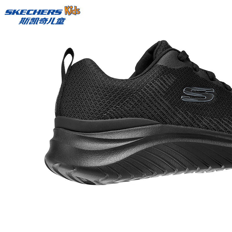 斯凯奇(Skechers)男士绑带运动休闲鞋8790233 全黑色/BBK 41.5
