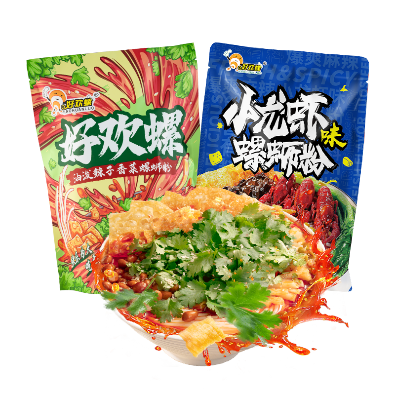 �û��ݣ�HAOHUANLUO�����Ϸ۾���ԭζ�����ز���װ������ʳ������˿�׷���˿��ҹ��С�� ������Ϸ�260g+С��Ϻζ225g9.9Ԫ������ȯ������APP��ҳ9.9������15-6ȯ