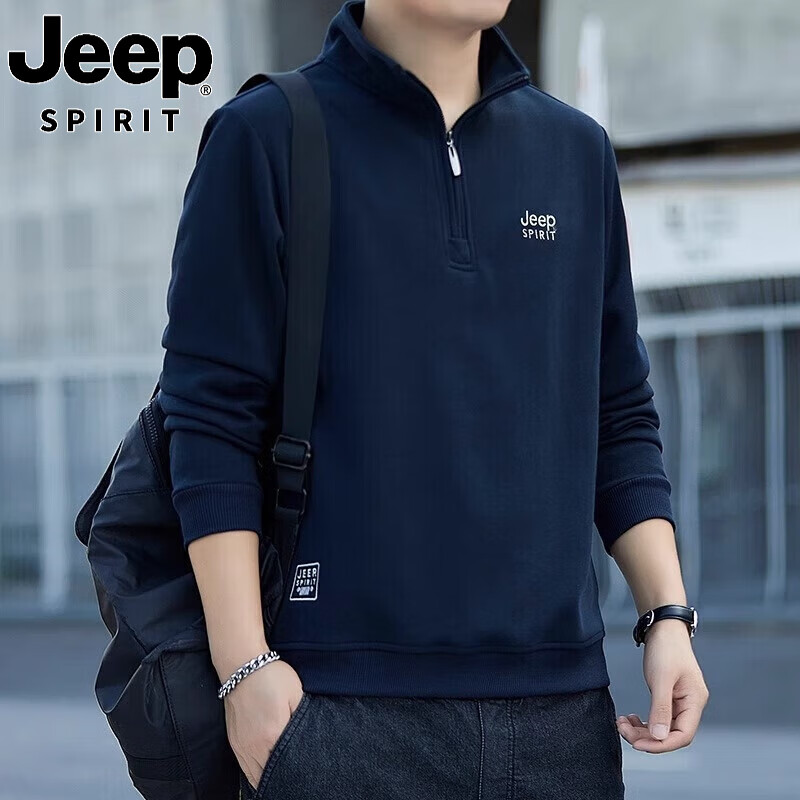 ���ڲ�����JEEP SPIRIT����������ʿ���＾�����������������������ͷ����ר�泤��T�� ���� XL 120-140�� 112.99Ԫ