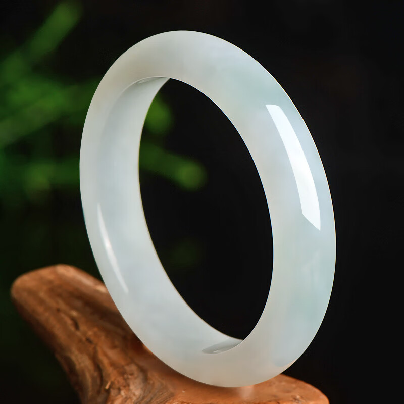 可玉可求孤品多选翡翠玉手镯子 寓意福满安康 亲朋好友礼物 【圈口约53毫米】C6720z